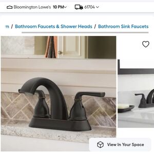 Oil Rubbed Bronze Bathroom Set